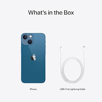 Amazon.com: Apple iPhone 13 Mini, 128GB, Blue - Verizon
